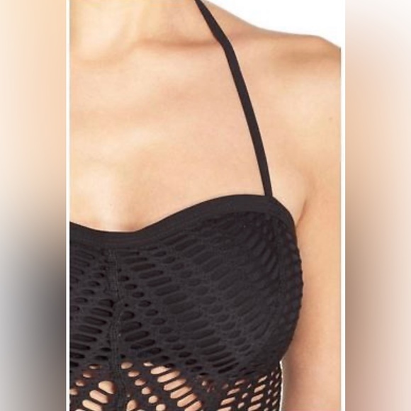 Robin Piccone 'Mitered' Convertible One-Piece Swimsuit - Picture 4 of 9